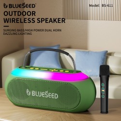 Blueseed BlueTooth Lighting Speaker Portable With Mic